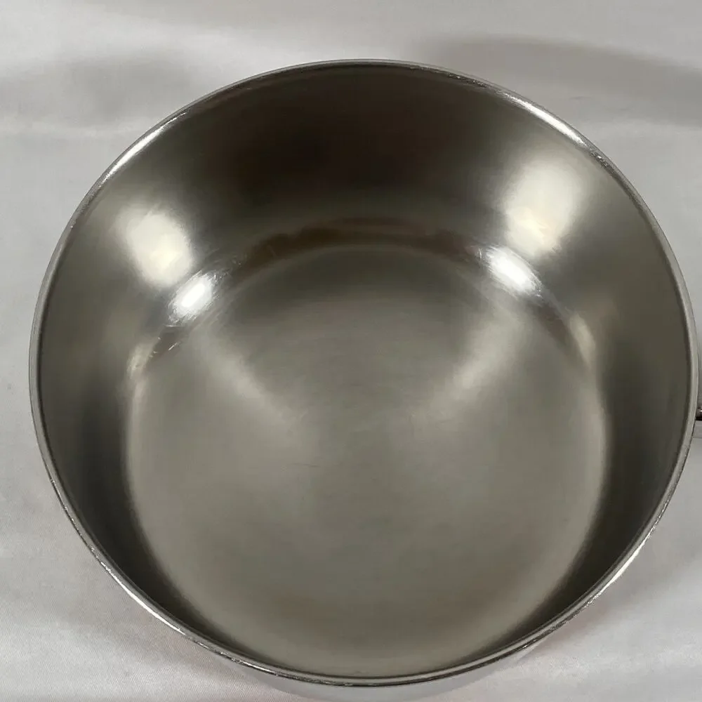 Revere Ware 1 1/2 Qt Copper Bottom Pot Lid Double Boiler Clinton 87 Stainless